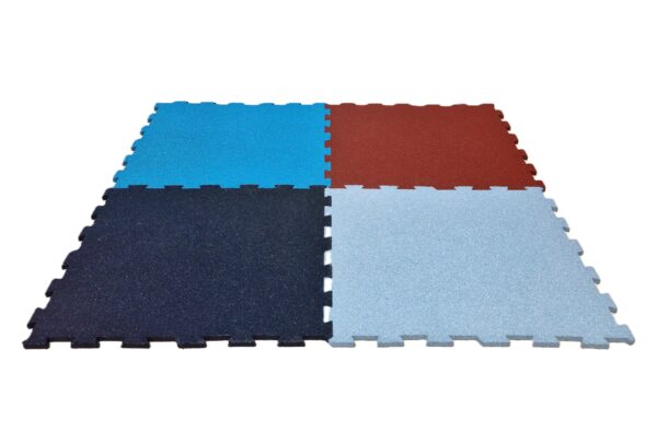 Pavele cauciuc patrate Plane PUZZLE 1 m x 1 m